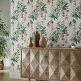 Essence Orchid Pink Luxury Floral Wallpaper