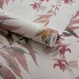 Essence Pink Quartz Luxury Floral Wallpaper