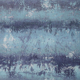 Serenity Indigo Blue Luxury Tree Wallpaper