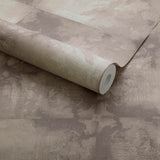Crystalline Carnelian Brown Luxury Tile Wallpaper