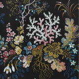 Kilburn's Coral - Midnight Black Wallpaper
