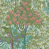Macaw - Olive Green Wallpaper