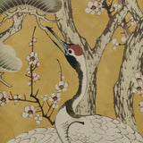 Kyoto Blossom - Golden Yellow Wall Mural