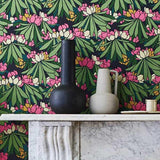 Rhododendron - Magenta Pink Wallpaper