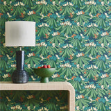 Rhododendron - Forest Green Wallpaper