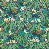 Rhododendron - Forest Green Wallpaper