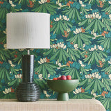 Rhododendron - Forest Green Wallpaper