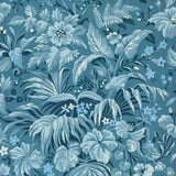 Palmette - Blue Hue Wallpaper