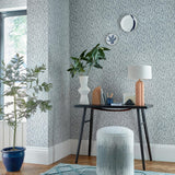 Ornamental Grasses - Pewter Wallpaper