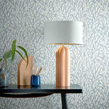 Ornamental Grasses - Pewter Wallpaper