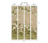 Wisteria Bloom - Alabaster Wall Mural