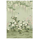 Wisteria Bloom - Pistachio Wall Mural