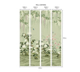 Wisteria Bloom - Pistachio Wall Mural
