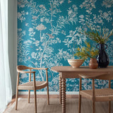 Moor Park - Prussian Blue Wall Mural