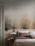 Watercolour Landscape Brown