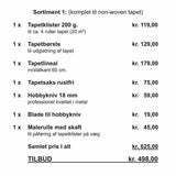 Sortimentspakke 1