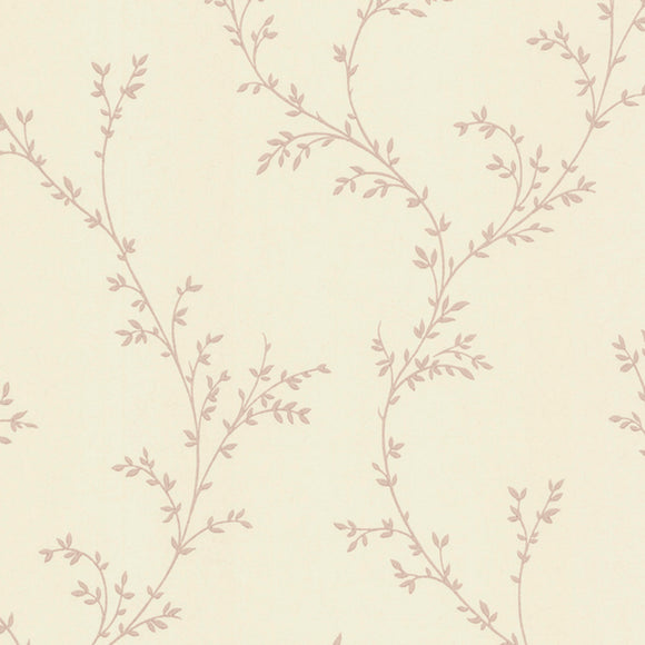 Milton Pink Luxury Leaf Wallpaper - 1601-103-02