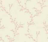 Milton Pink Luxury Leaf Wallpaper - 1601-103-02