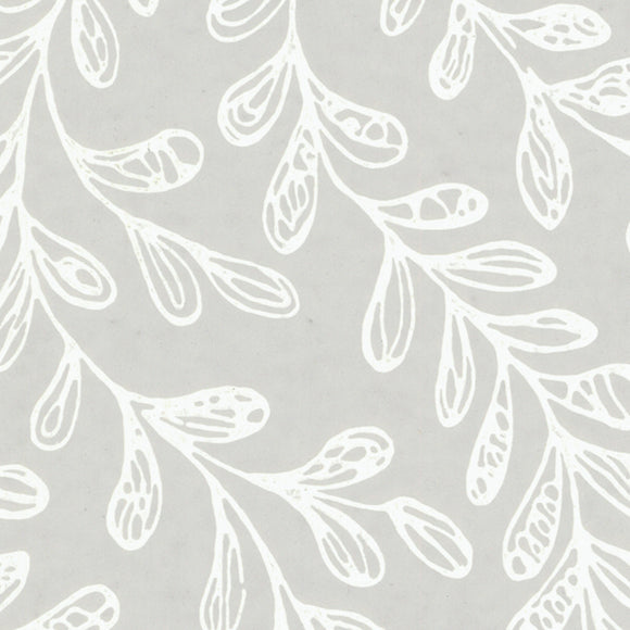 Audley Grey Luxury Leaf Wallpaper - 1601-104-05