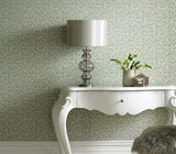 Brodsworth Seafoam Green Luxury Patterned Wallpaper - 1602-103-02
