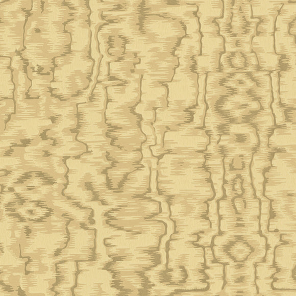 Avington Gold Luxury Moire Wallpaper - 1602-105-03