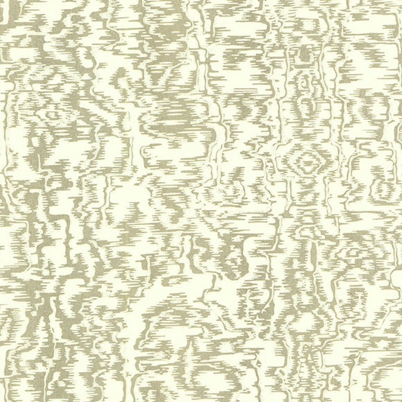 Avington Soft Gold Luxury Moire Wallpaper - 1602-105-05