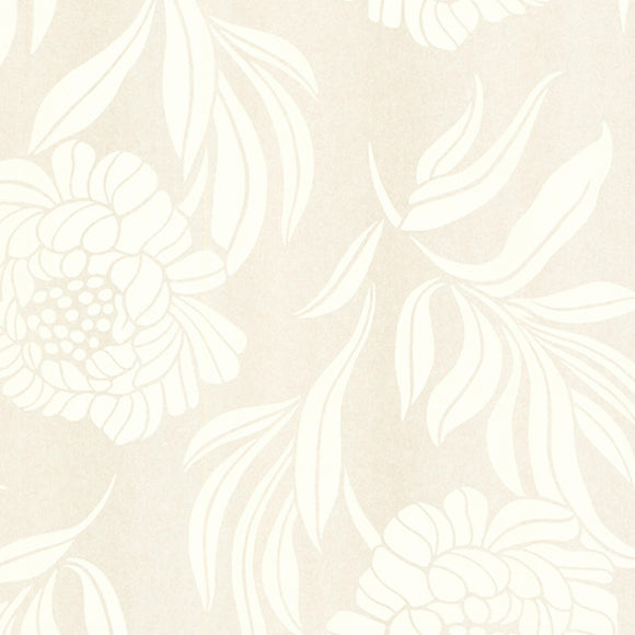 Chatsworth Natural Luxury Floral Wallpaper - 1602-106-01
