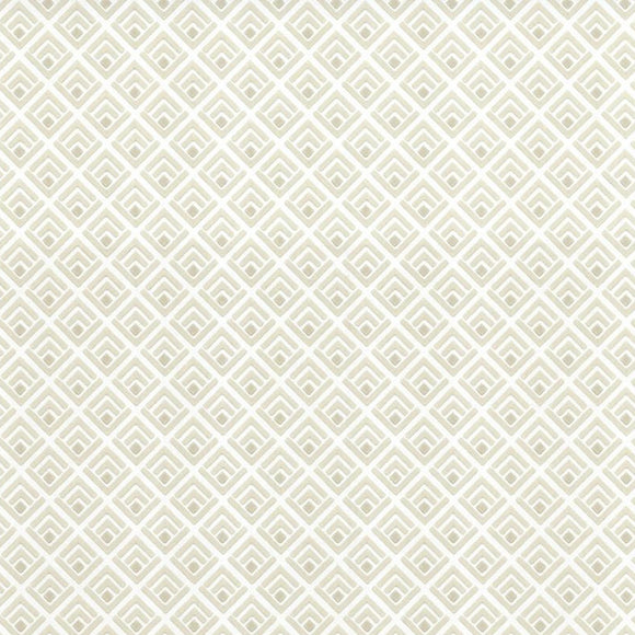 Gio Ivory Neutral Luxury Geometric Wallpaper