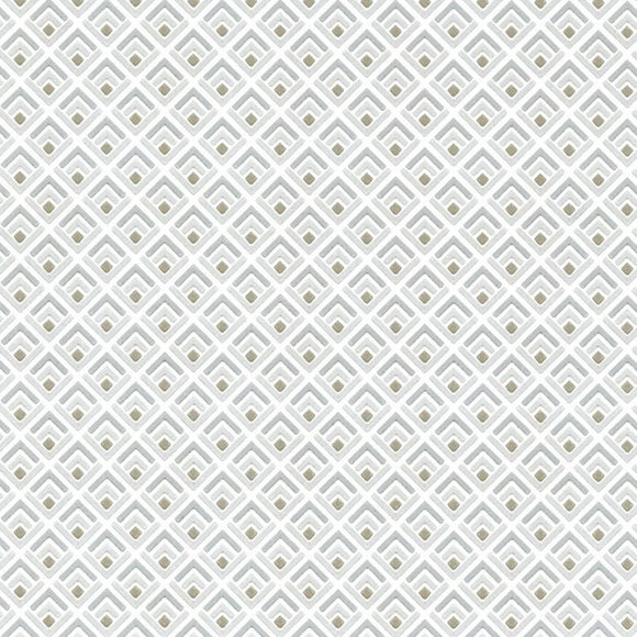 Gio Grey Luxury Geometric Wallpaper