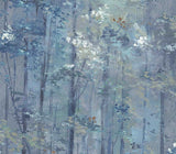 Glade Lagoon Blue Luxury Tree Wallpaper