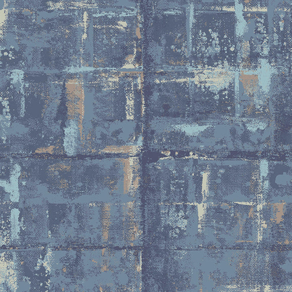 Patina Lagoon Blue Luxury Textured Wallpaper