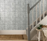 Patina Mist Grey Luxury Textured Wallpaper