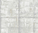 Patina Mist Grey Luxury Textured Wallpaper