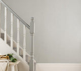 Raffia Mist Grey Luxury Plain Wallpaper