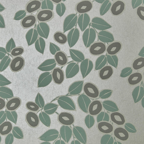 Rosetta Neo Mint Green Luxury Leaf Wallpaper