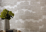 Maison Ivory Cream Luxury Patterned Wallpaper