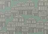 Maison Neo Mint Green Luxury Patterned Wallpaper