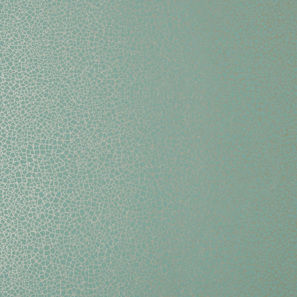 Emile Neo Mint Green Luxury Crackle Wallpaper