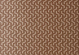 Rattan Burnt Orange Luxury Geometric Wallpaper