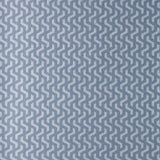 Rattan Blue Dusk Silver Luxury Geometric Wallpaper
