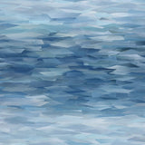 Prism Blue Dusk Luxury Geometric Wallpaper