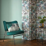 Pavilion Fern Green Luxury Toile Wallpaper