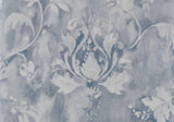 Ornamenta Pewter Grey Luxury Damask Wallpaper