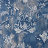 Ornamenta Indigo Blue Luxury Damask Wallpaper