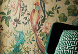 Bird Sonnet Lacquer Luxury Paperweave Wall Mural