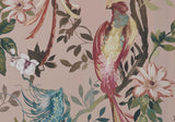 Bird Sonnet Blush Pink Luxury Bird Wallpaper